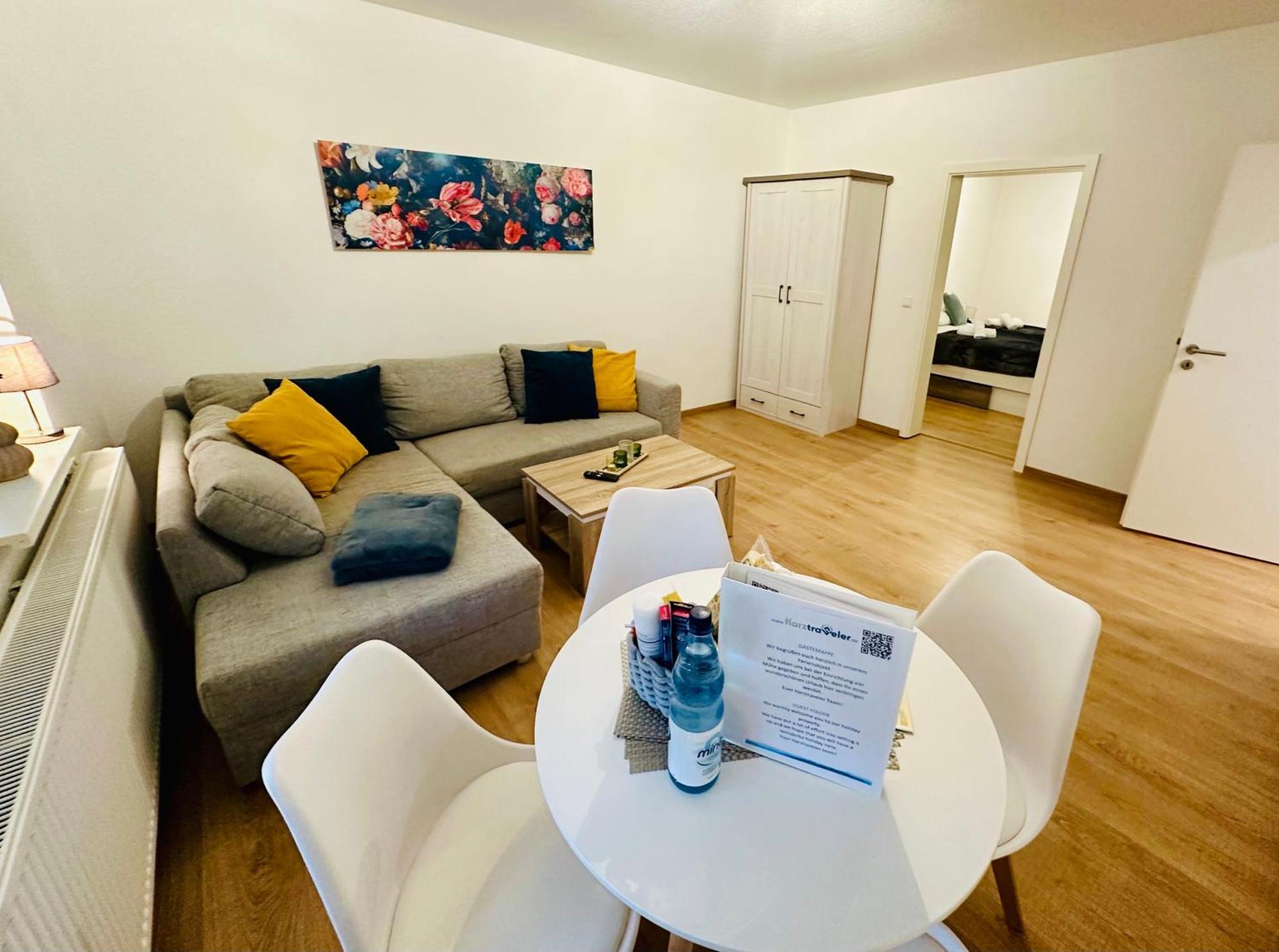 Fewo Kastanie Mit Balkon #Netflix #Innenstadtnaehe Von Harztraveler Bad Harzburg Esterno foto